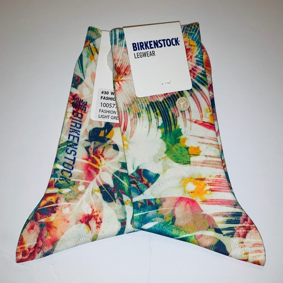Women's birkenstock socks, fun pattern - Picture 2 of 2